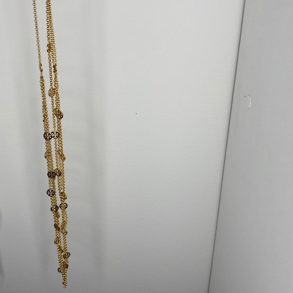 Tory Burch logo necklace